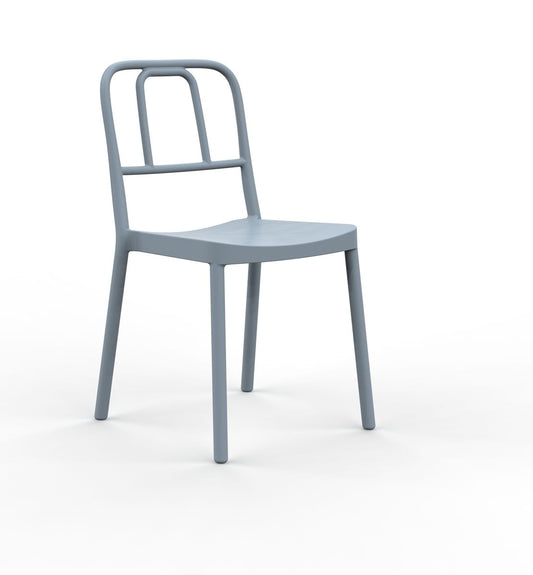 George Mason - Stylish Bistro 3 Piece Patio Set - Pale Grey