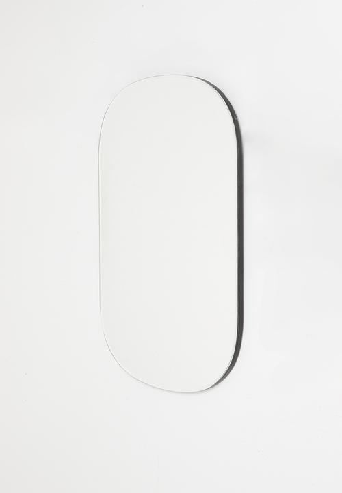 Squoval Mirror - Silver