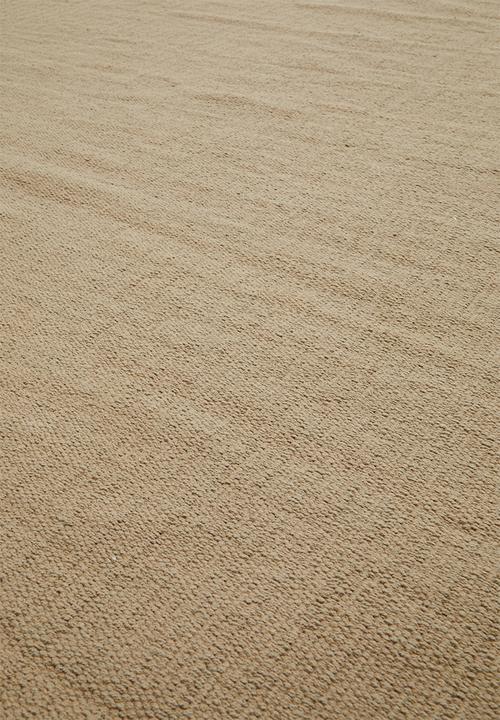 Textured Cotton Rug - Olive 200 x 300