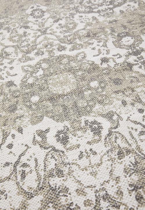 Antique Printed Rug Grey - 160 x 230