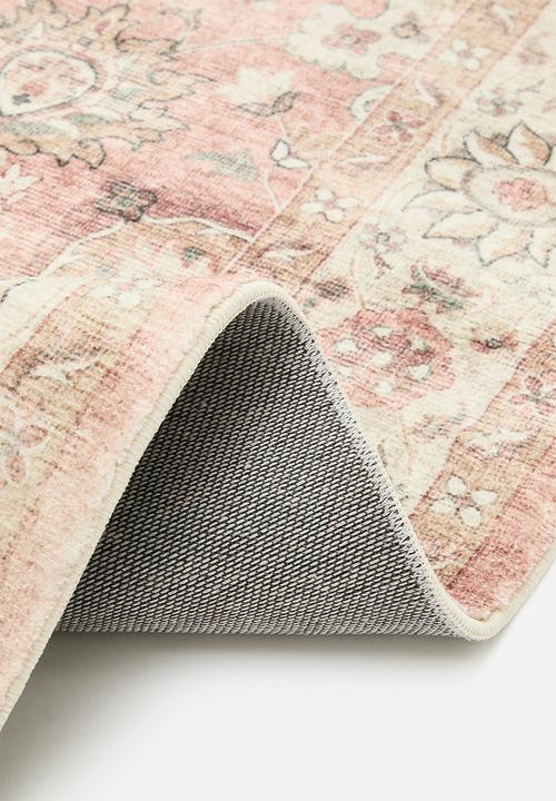 Silo Plush Antique Rug - Pink - 120 x 180