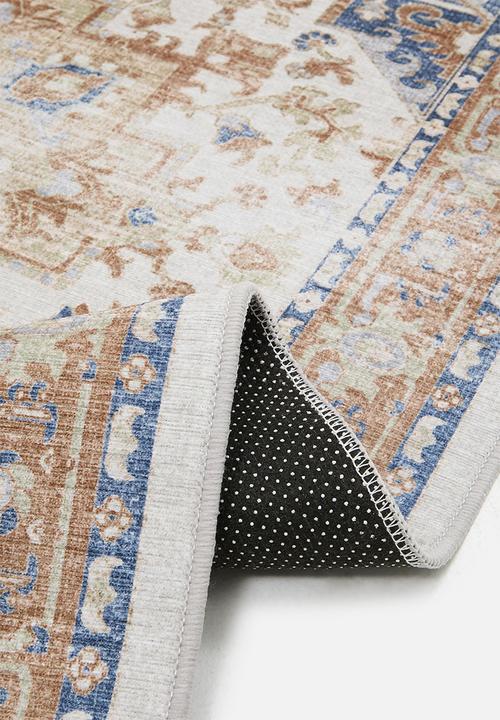 Brisbane Antique Rug Rust & Blue - 160 x 230