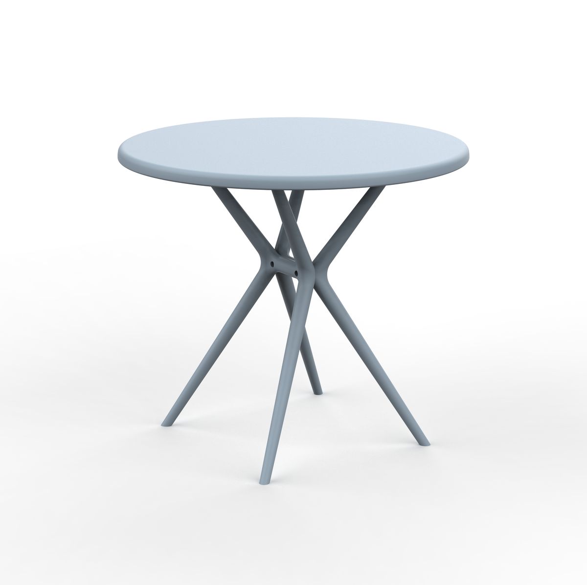 George Mason - Stylish Bistro 3 Piece Patio Set - Pale Grey