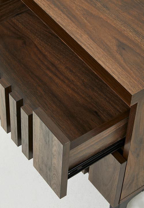 Giselle Bedside Table - Walnut