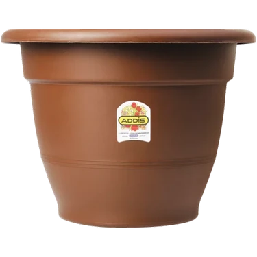 Addis - 52cm Venus Plant Pot - Chocolate Brown