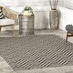 Nuloom Wynter Homely Herringbone Indoor/Outdoor Area Rug 200 x 300