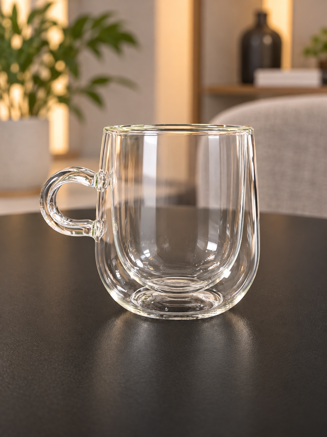 The Willow Double-Walled Glass Mug