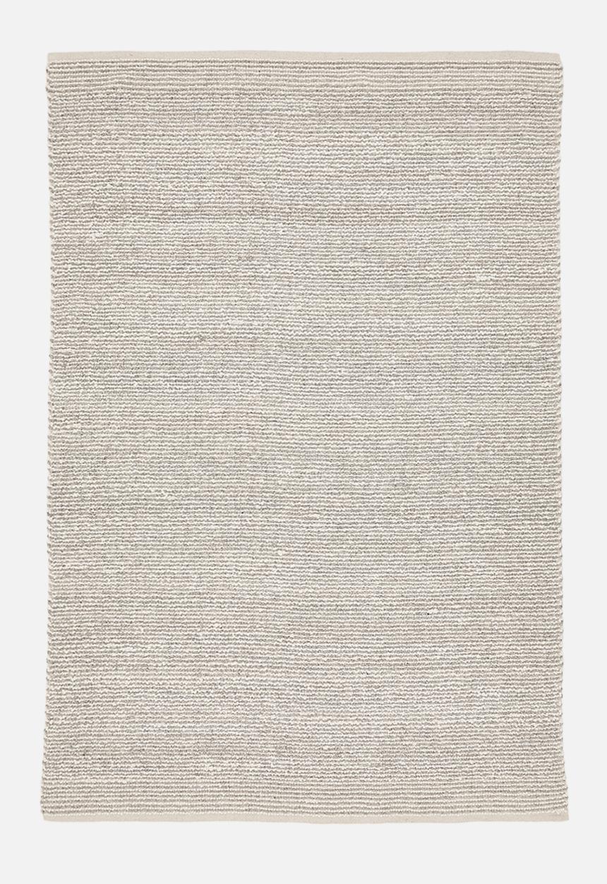 Loom Handwoven NZ Wool Blend Rug - Natural