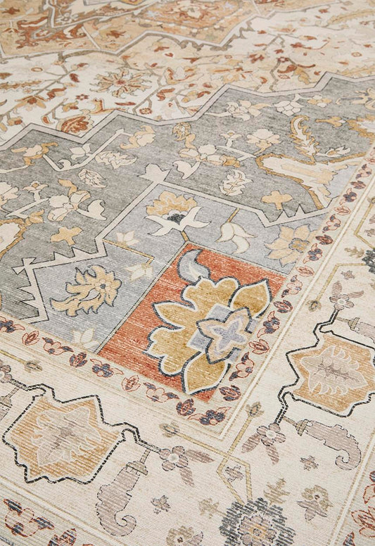 Matteo Printed Rug Sage Oasis - 160 x 220