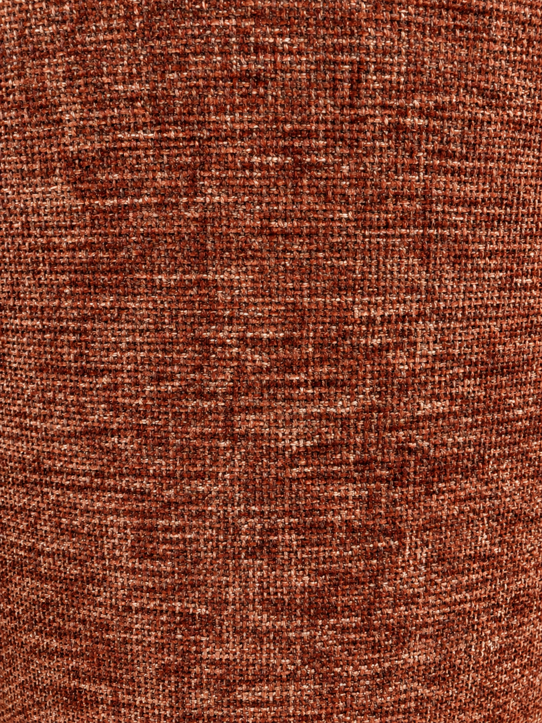 Rust Armless Swivel Chair