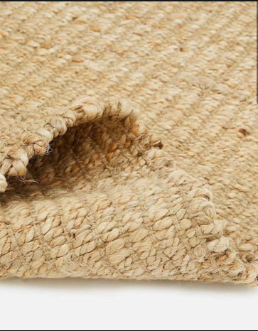 Ribby Jute Rug Natural - 200x300