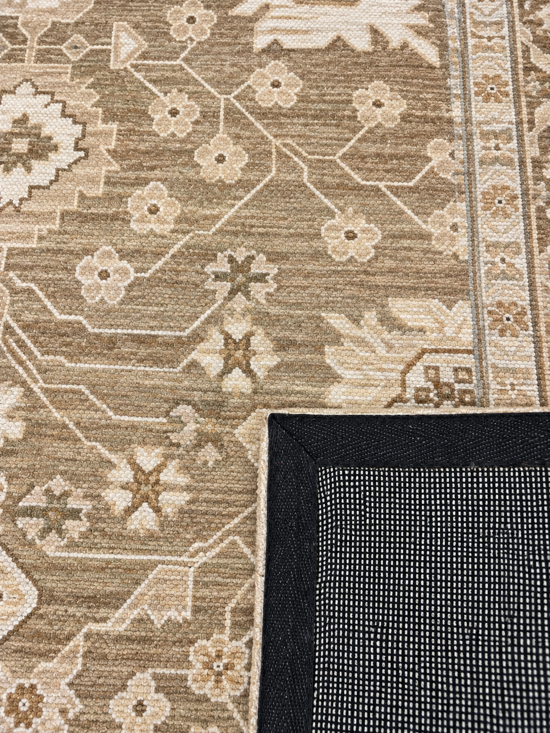 Chenille Plush Antique Rug Natural - 160x230