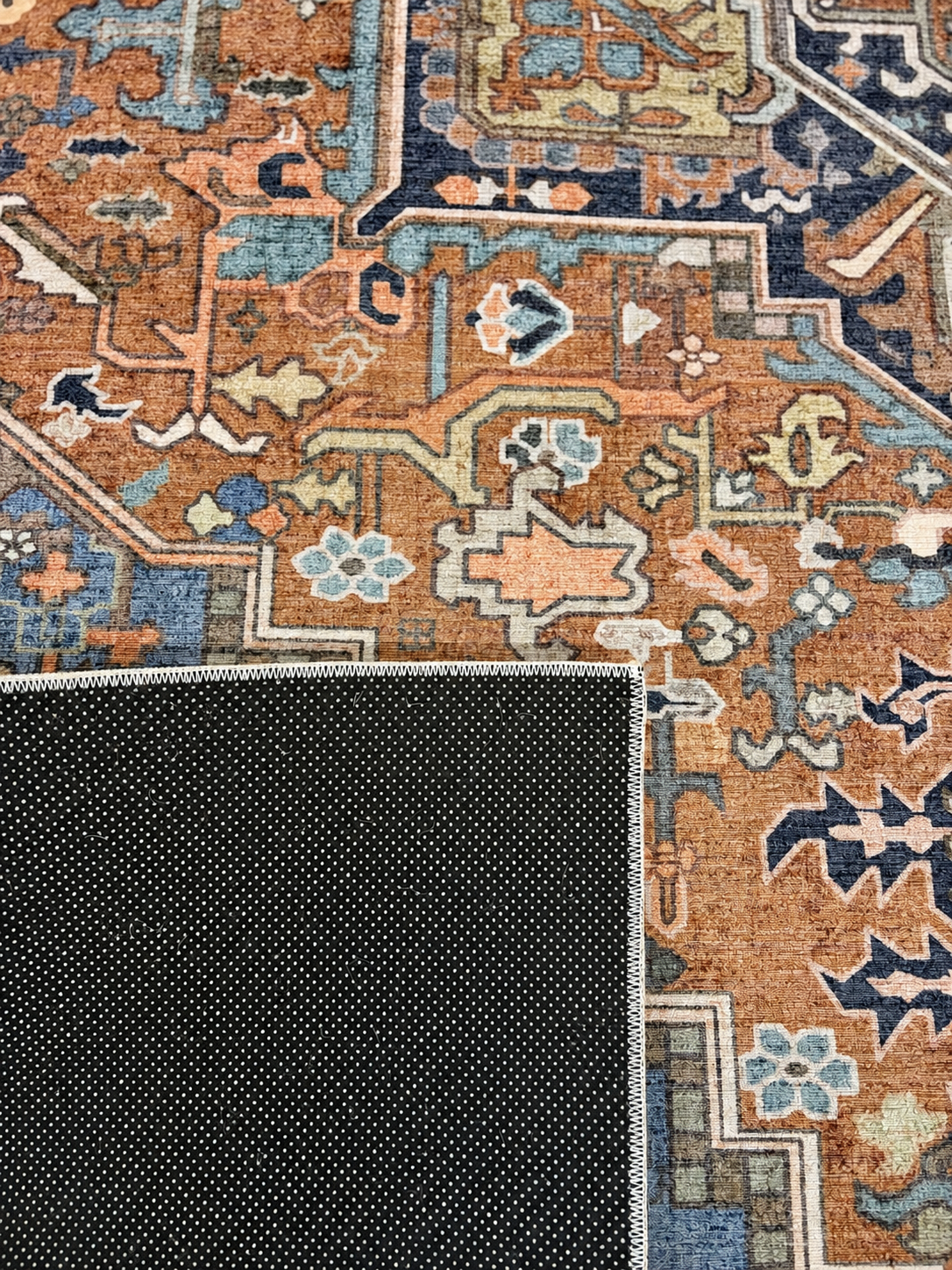 Vintage Antique Rug Rust - 160x230