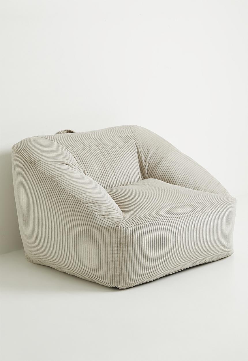 Bean bag-light grey