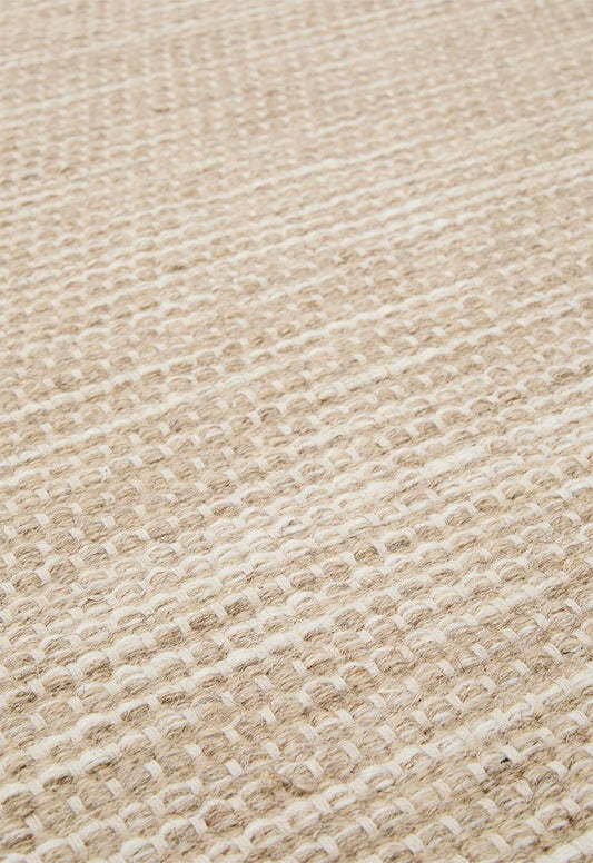 Grove Handwoven Wool & Cotton Rug Natural - 300 x 400