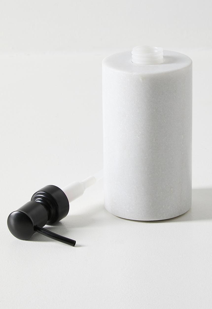 Marble Soap Dispenser - Ivory