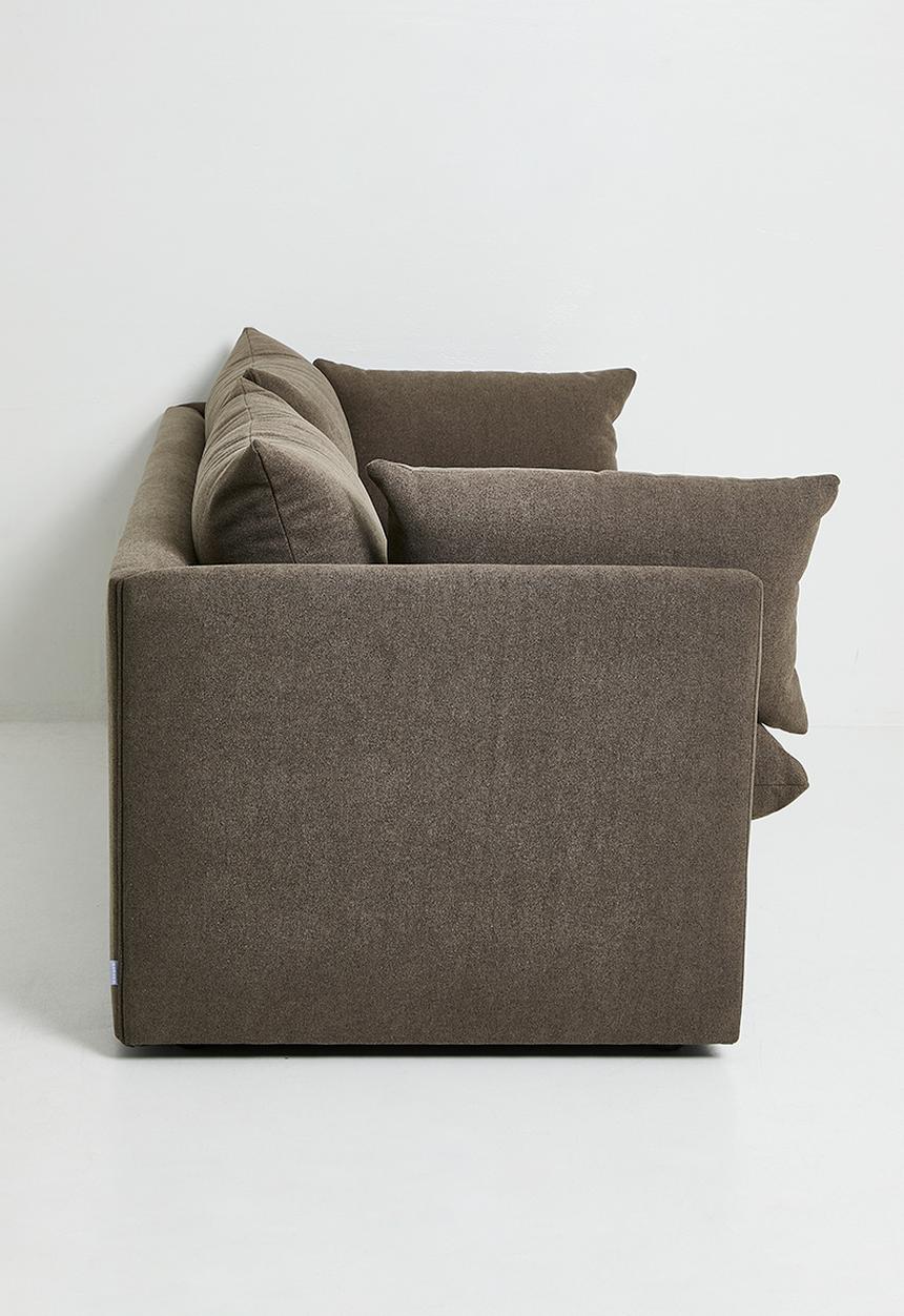 Lira luxe 3 seater - Brown