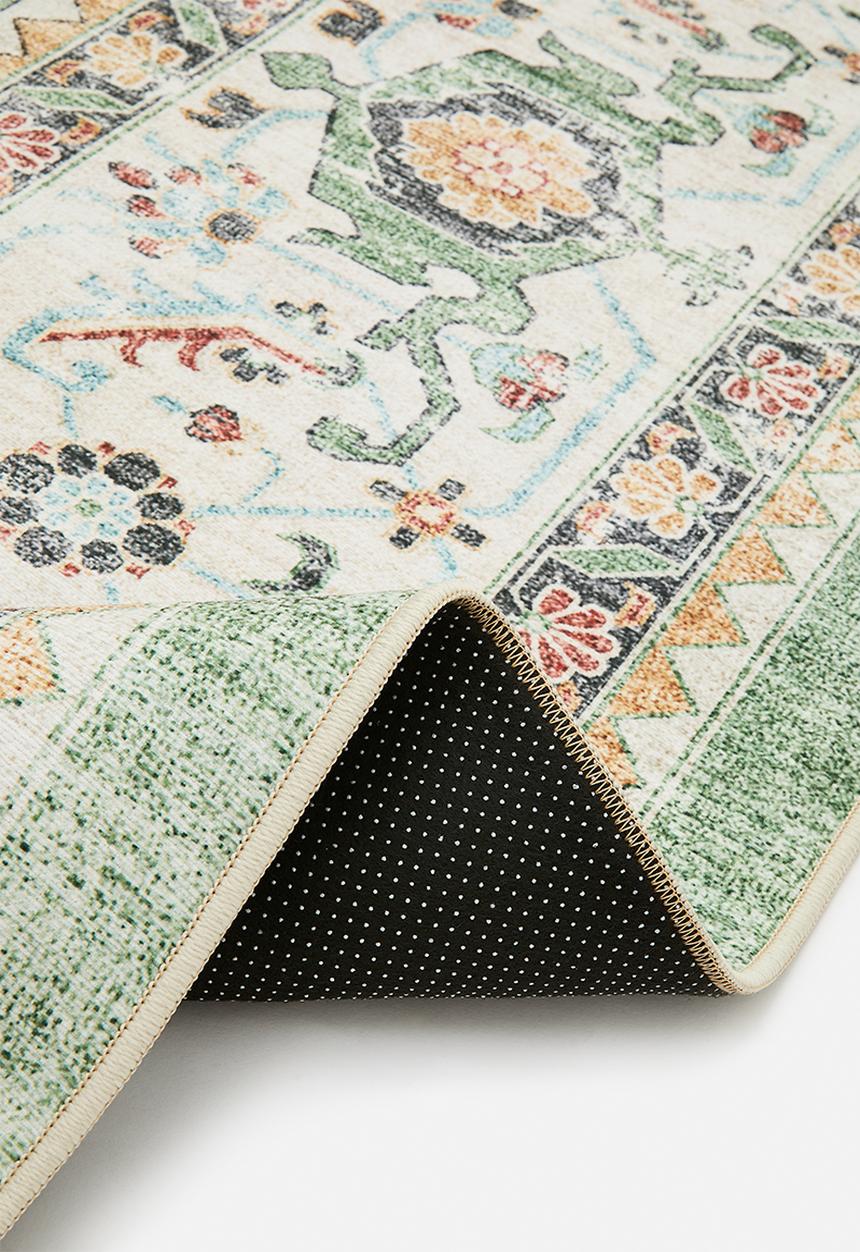 Vespra Floral Rug Sage - 160x230