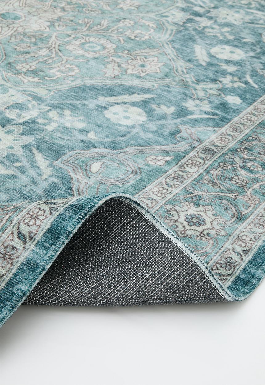 Eve Plush Woven Antique Rug Sage - 160 x 230