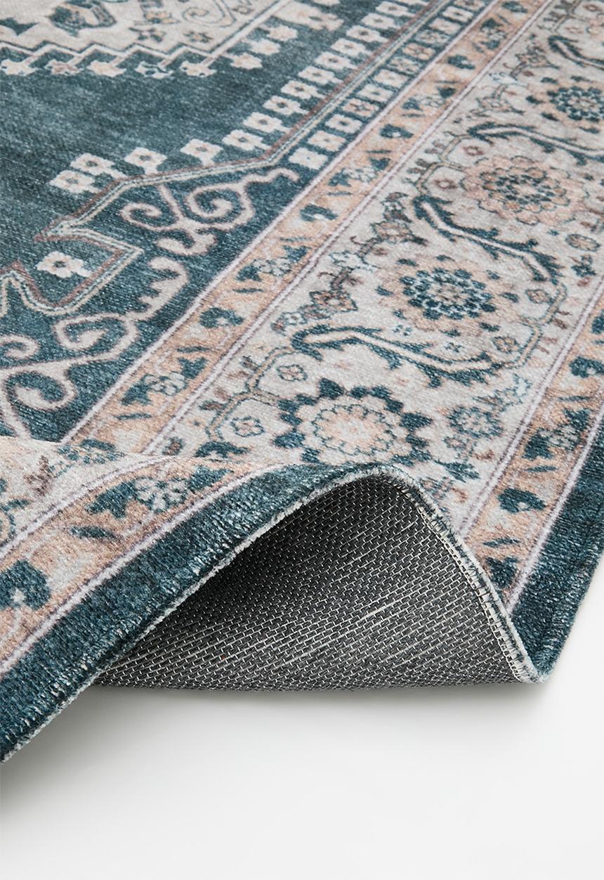 Eve Plush Woven Antique Rug Charcoal - 300 x 400