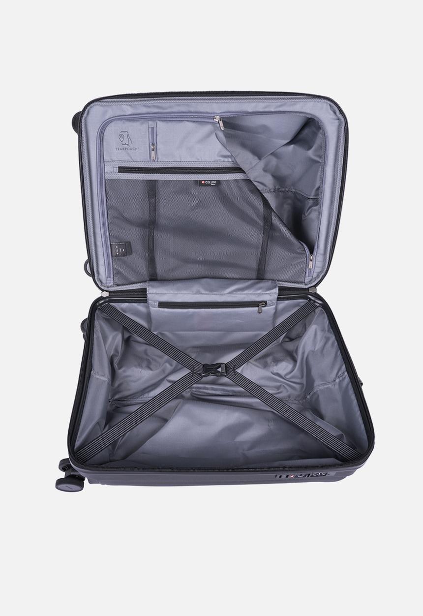 QWEST CARRY ON TROLLEY CASE - BLACK