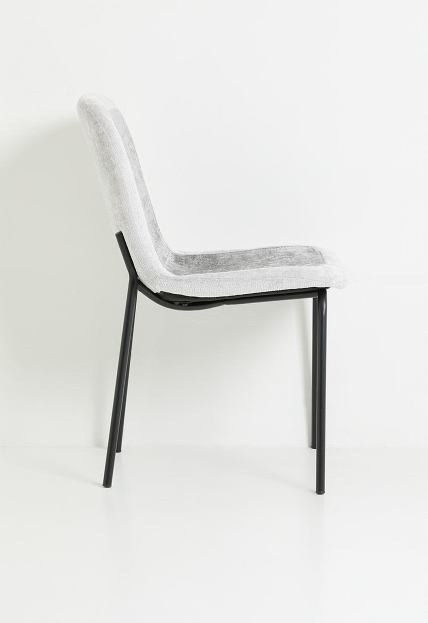 Rae dining chair set of 2 - grey