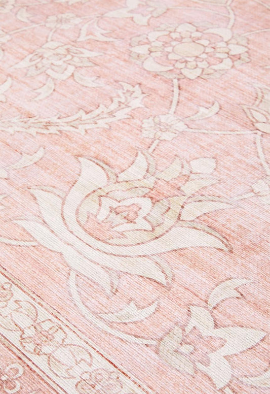 Brisbane Ysella Floral Rug Dusty Pink - 160x230