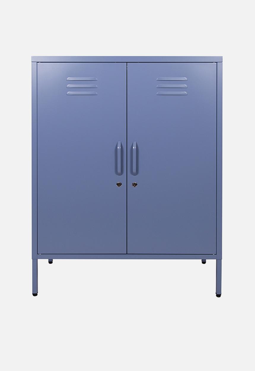 Popstrukt Sugar cube storage cabinet - pigeon blue