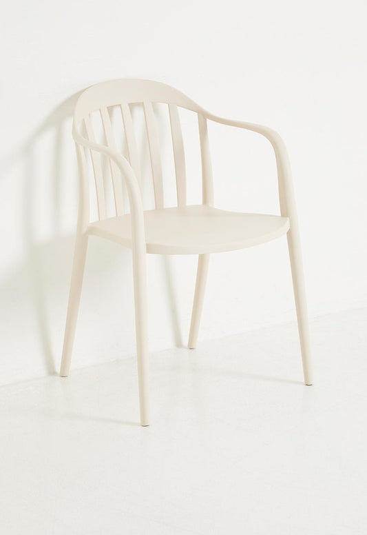 Luma Outdoor Dining Chair - Cream