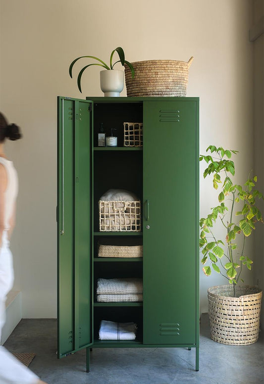 Popskurt sugar cube double locker dak olive