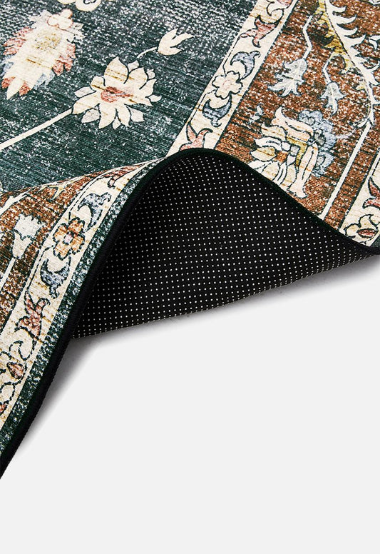 Moonlit Antique Rug Charcoal - 300 x 400