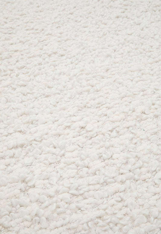 Handwoven Textured Rug Cream - 160x230