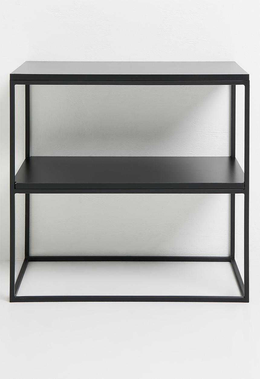 Slim Large Side Table - Black
