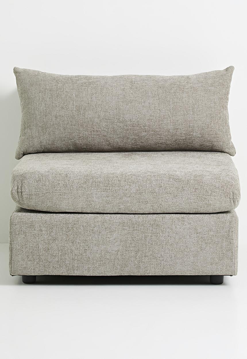 Starya armless single seater-stone