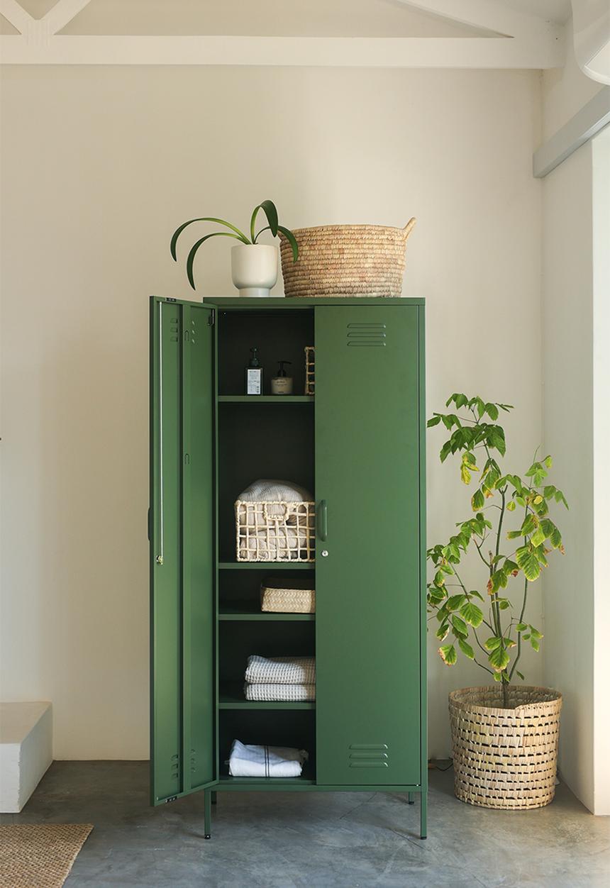 Popskurt sugar cube double locker dak olive