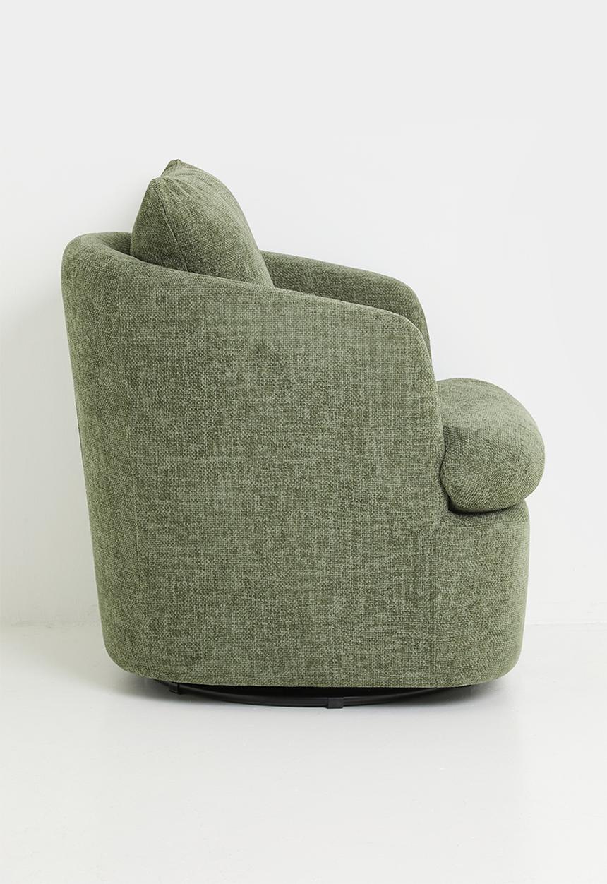 Kairo Swivel Occasional Chair - Green