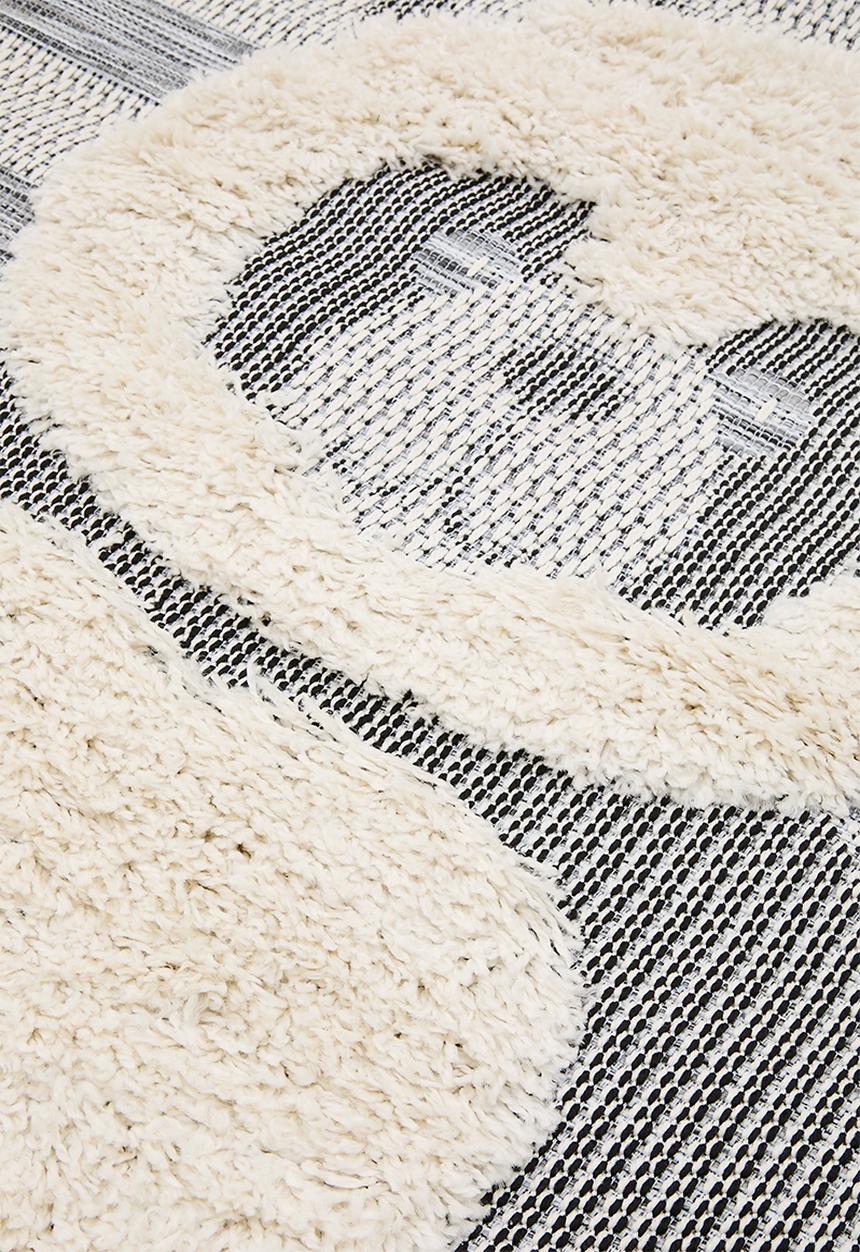 Panda kids rug - blue