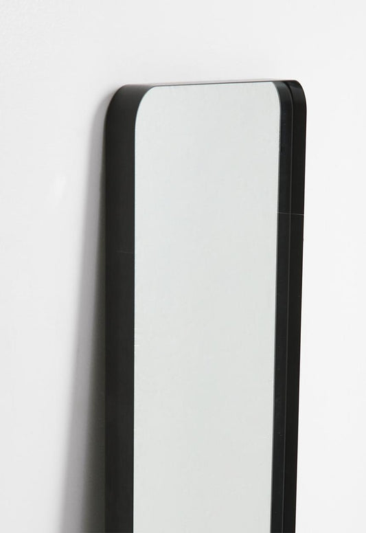 Aluminium Framed Full Length Mirror - Black