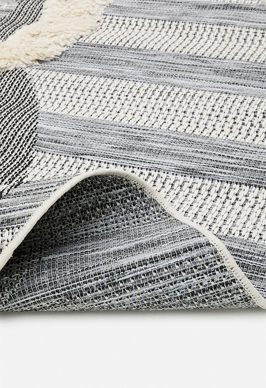 Panda kids rug - blue