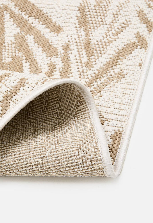 Jungle Outdoor Rug - Neutral - 160 x 230