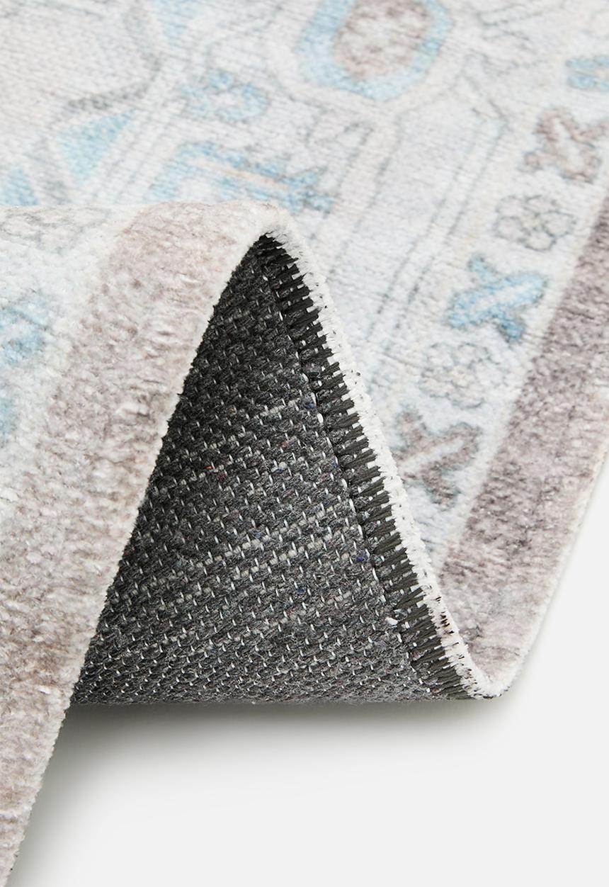 Eve Plush Woven Emblem Rug Mocca - 200x300