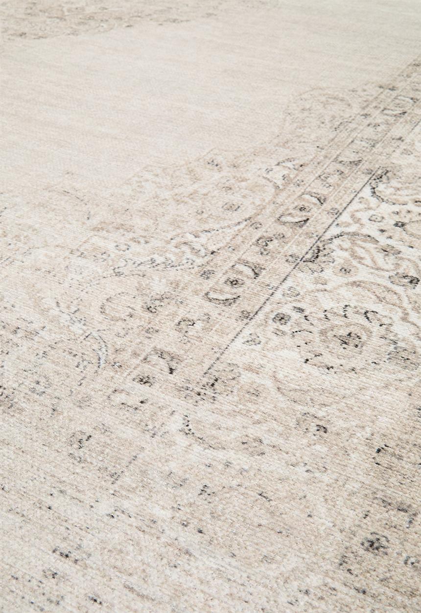 Eve Plush Woven Antique Rug Sand - 200x300