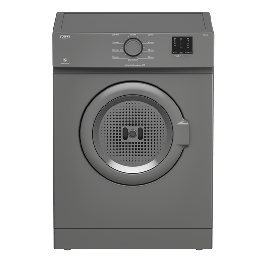Defy DTD236 6Kg Air Vented Tumble Dryer - Manhattan Grey - DTD236 6KG Air Vented Tumble Dryer