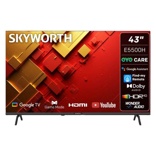 Skyworth 43 Inch 2K LED Google TV 43E5500H