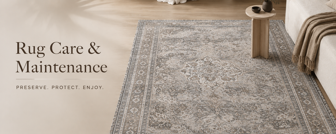 How to maintain and care for your rug