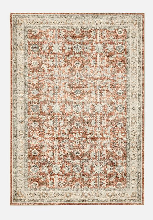 Saffron Antique Rug Rust - 200 x 300