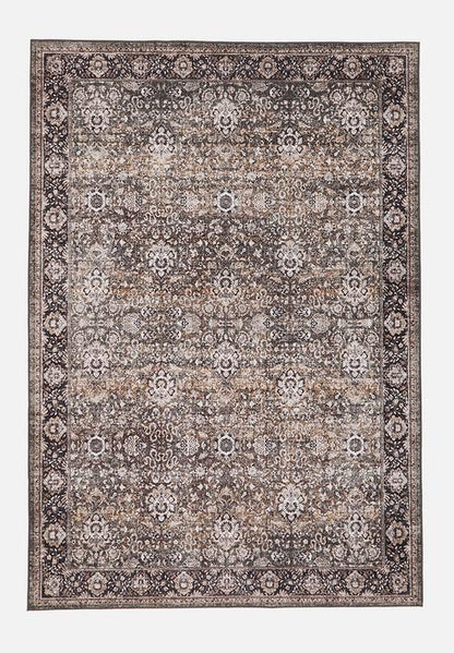 Brisbane Floral Antique Rug Winter Taupe - 160 x 230