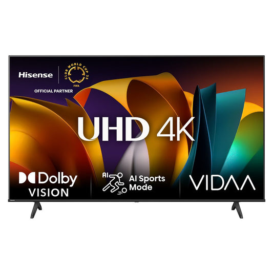 Hisense 58 A6N 4K UHD Smart TV with HDR Dolby Vision - 58A6N Bluetooth DTS Virtual X Sport Mode