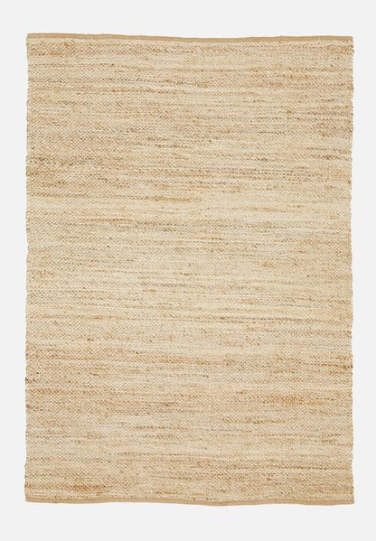 Jute and Chenille Blend Rug Natural 300 x 400