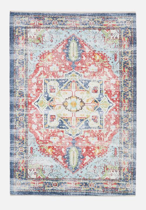 Eve Printed Rug - Antique Multi - 160 x 230